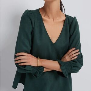 TUCKERNUCK Malachite Suede Easton Blouse